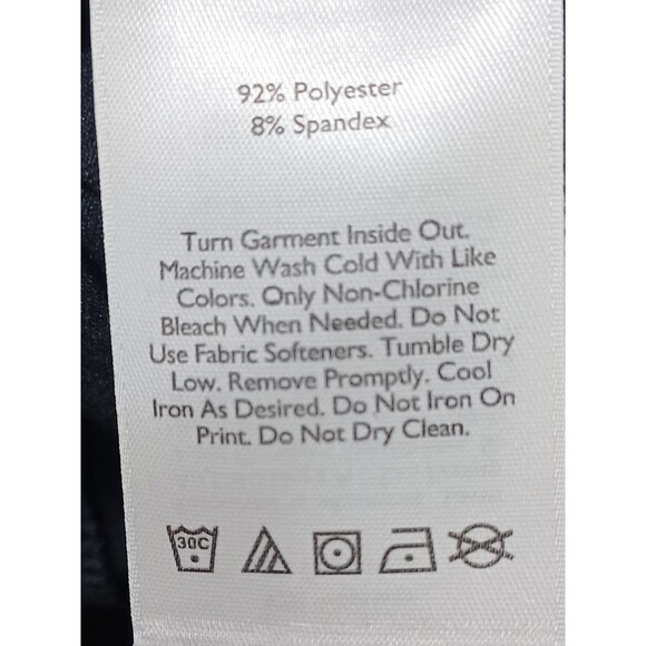 Eddie Bauer Black Aster Tank Sleeveless Empire Waist Dress Size 2XL New - Picture 6 of 7